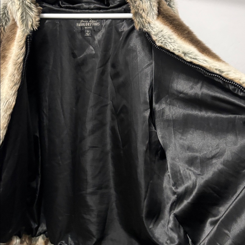 Fabulous Furs Luxe Faux Fur Coat - Picture 4 of 7